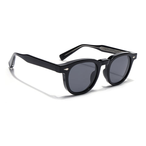 Evian | Shine Black Wayfarer Sunglasses |  MG8155