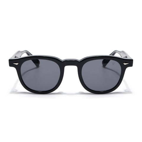 Evian | Shine Black Wayfarer Sunglasses |  MG8155