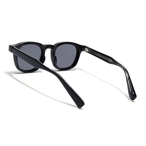 Evian | Shine Black Wayfarer Sunglasses |  MG8155