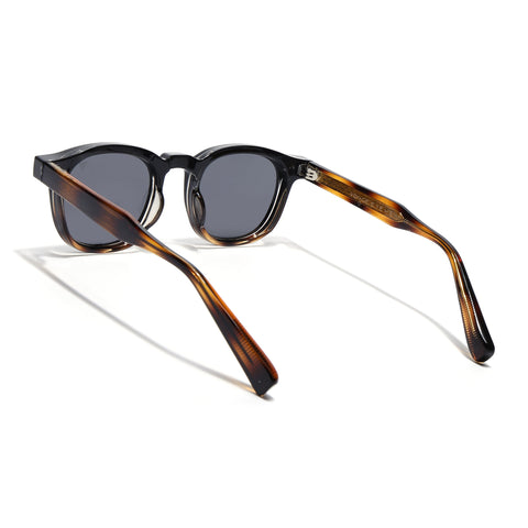 Evian | Black & Brown Wayfarer Sunglasses | MG8157