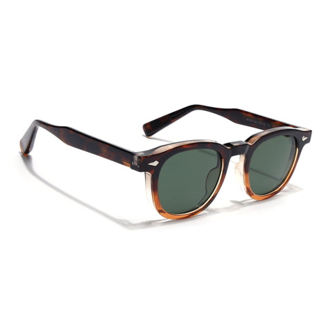 Evian | Dark Brown Wayfarer Sunglasses | MG8158