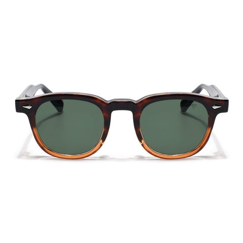 Evian | Dark Brown Wayfarer Sunglasses | MG8158