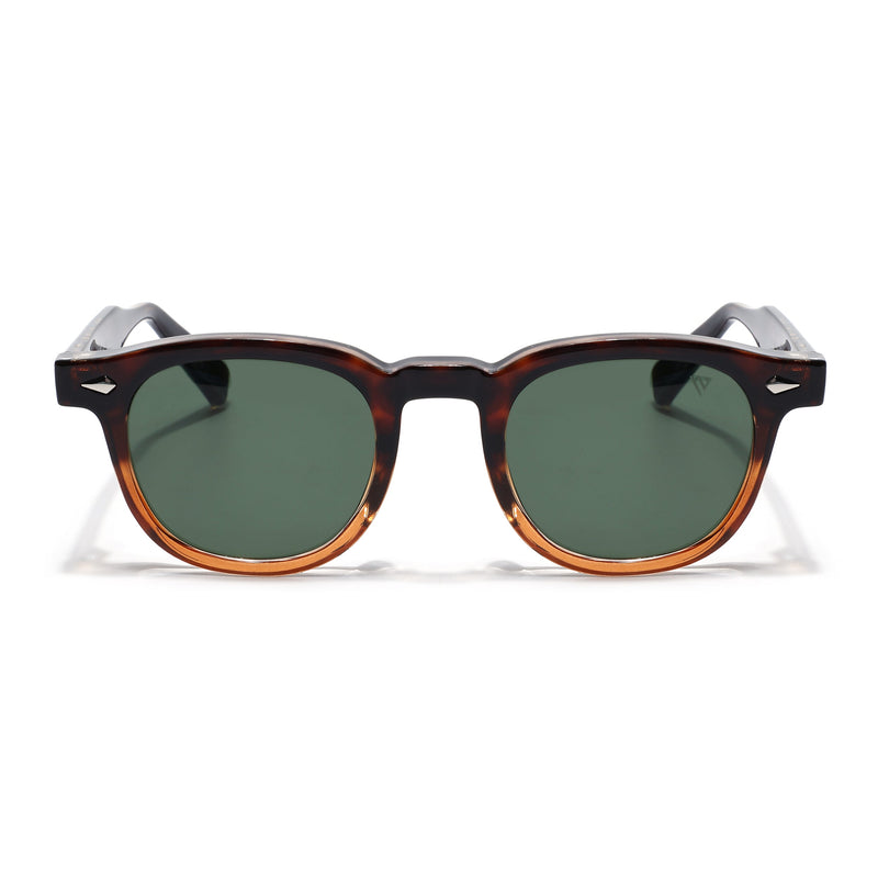 Evian | Dark Brown Wayfarer Sunglasses | MG8158