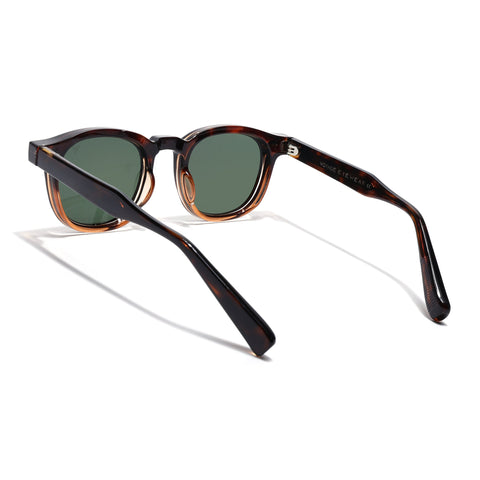 Evian | Dark Brown Wayfarer Sunglasses | MG8158