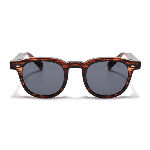 Evian | Demi Brown Wayfarer Sunglasses | MG8159