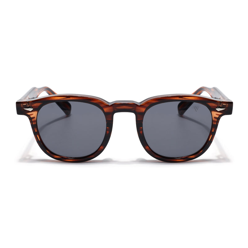 Evian | Demi Brown Wayfarer Sunglasses | MG8159