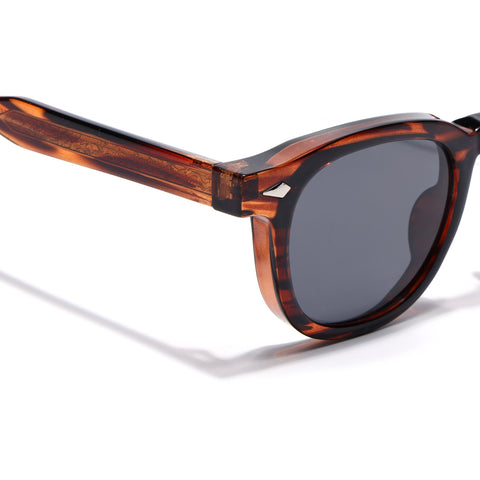 Evian | Demi Brown Wayfarer Sunglasses | MG8159