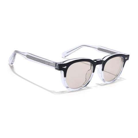 Evian | Black &Transparent Wayfarer Sunglasses | MG8161