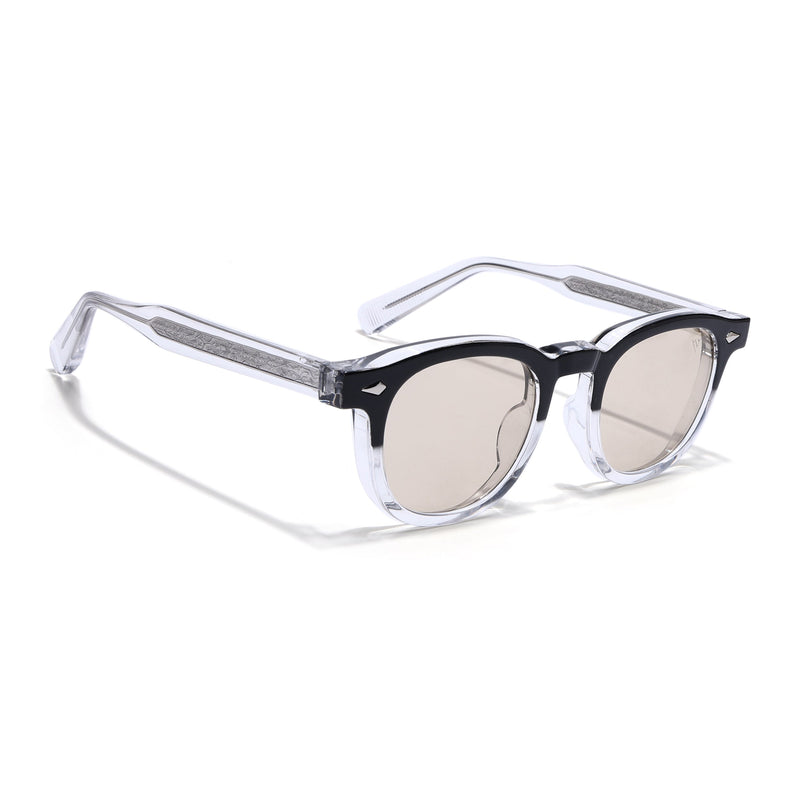 Evian | Black &Transparent Wayfarer Sunglasses | MG8161
