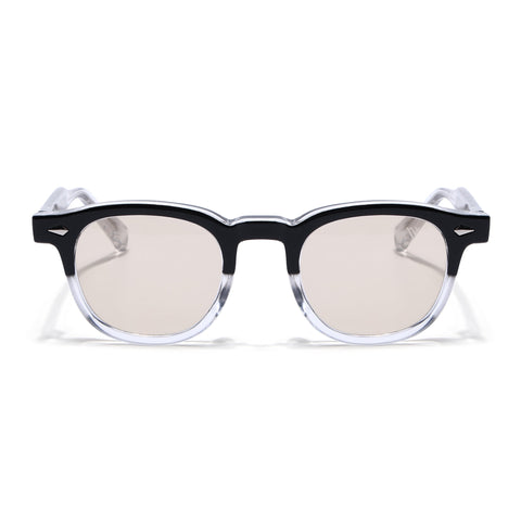 Evian | Black &Transparent Wayfarer Sunglasses | MG8161