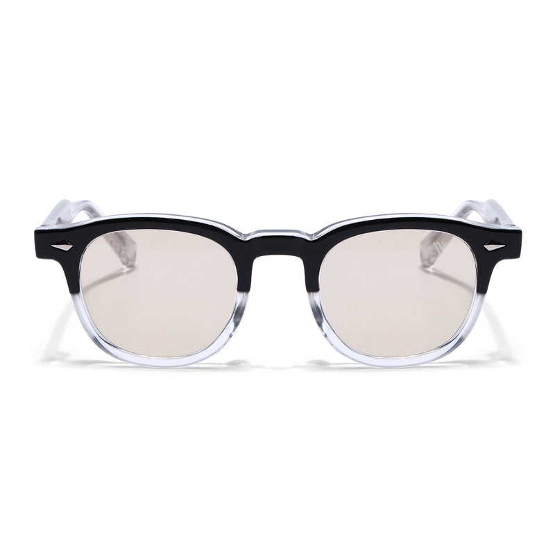 Evian | Black &Transparent Wayfarer Sunglasses | MG8161