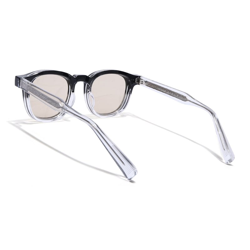 Evian | Black &Transparent Wayfarer Sunglasses | MG8161