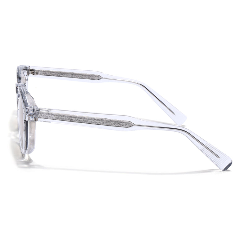Evian | Black &Transparent Wayfarer Sunglasses | MG8161