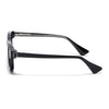 Hector | Shine Black Wayfarer Sunglasses | Black Lens - MG8712