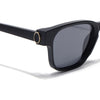 Hector | Matt Black Wayfarer Sunglasses | Black Lens - MG8713