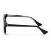 Hector | Matt Black Wayfarer Sunglasses | Black Lens - MG8713