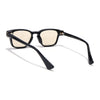 Hector | Shine Black Wayfarer Sunglasses | Brown Lens - MG8714