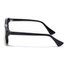 Hector | Shine Black Wayfarer Sunglasses | Brown Lens - MG8714