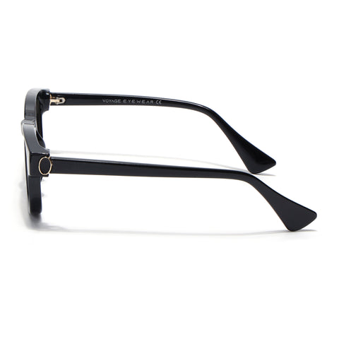 Hector | Shine Black Wayfarer Sunglasses | Brown Lens - MG8714