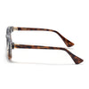 Hector | Black & Brown Wayfarer Sunglasses | Black Lens - MG8715