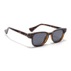 Hector | Demi Brown Wayfarer Sunglasses | Black Lens - MG8716