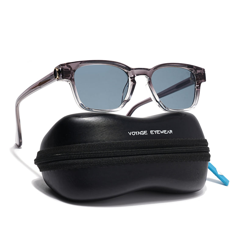 Hector | Grey Wayfarer Sunglasses | Grey Lens - MG8718