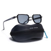Chisel | Black Square Sunglasses | Grey Lens - MG7053