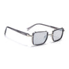 Chisel | Silver Square Sunglasses | Grey Lens  - MG7054