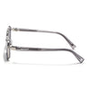 Chisel | Silver Square Sunglasses | Grey Lens  - MG7054