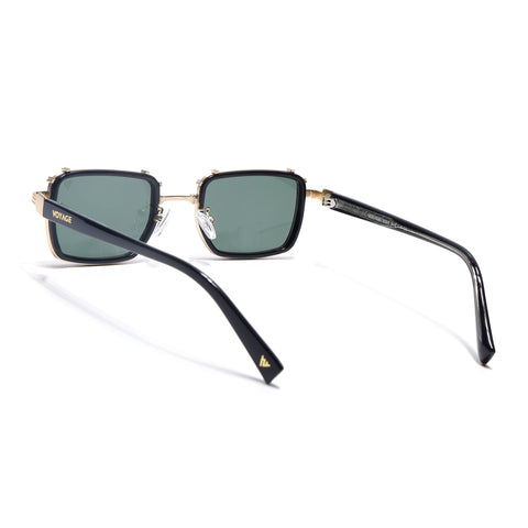 Chisel | Golden Square Sunglasses | Olive Lens - MG7055