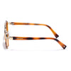 Chisel |  Demi Brown Square Sunglasses | Brown Lens - MG7056