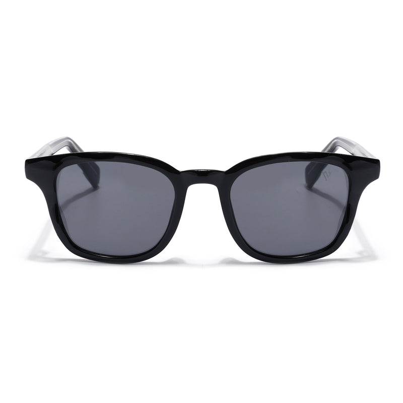 Theon | Shine Black Wayfarer Sunglasses | MG8162