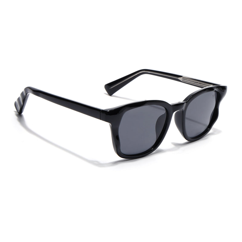 Theon | Shine Black Wayfarer Sunglasses | MG8162