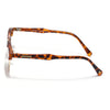 Skyline | Golden & Demi Brown Half Rim Clubmaster Sunglasses | Brown Lens - MG7103