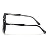 Milano | Black Wayfarer Sunglasses | Grey Lens - MG7105