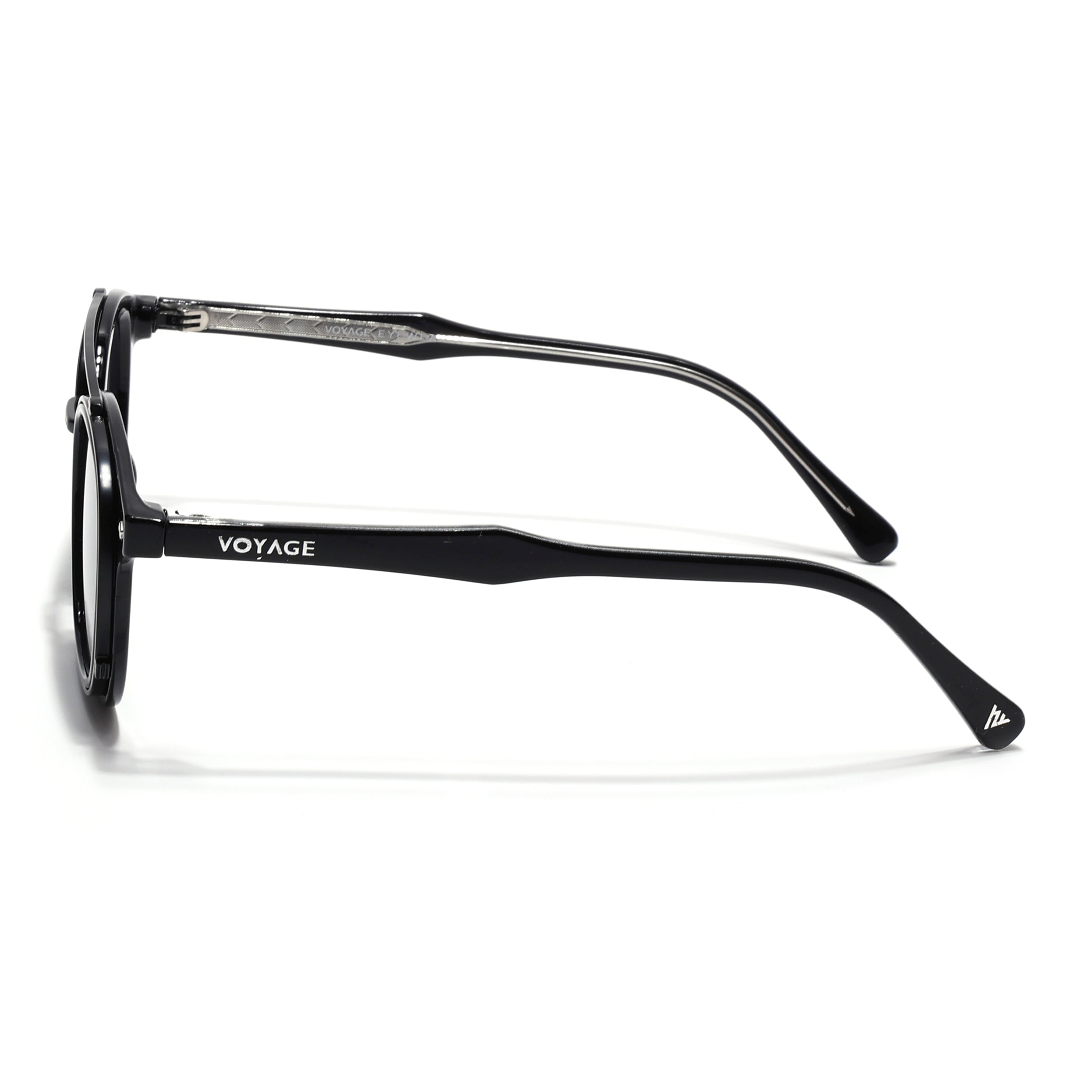 Milano | Black Wayfarer Sunglasses | Grey Lens - MG7105
