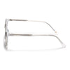 Milano | Silver & Matt Grey Wayfarer Sunglasses | Grey Lens - MG7107