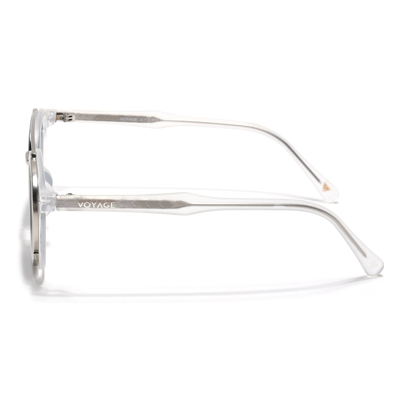 Milano | Silver & Matt Grey Wayfarer Sunglasses | Grey Lens - MG7107