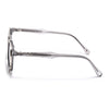 Milano | Transparent Grey Wayfarer Sunglasses | Grey Lens - MG7108