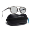 Milano | Transparent Grey Wayfarer Sunglasses | Grey Lens - MG7108