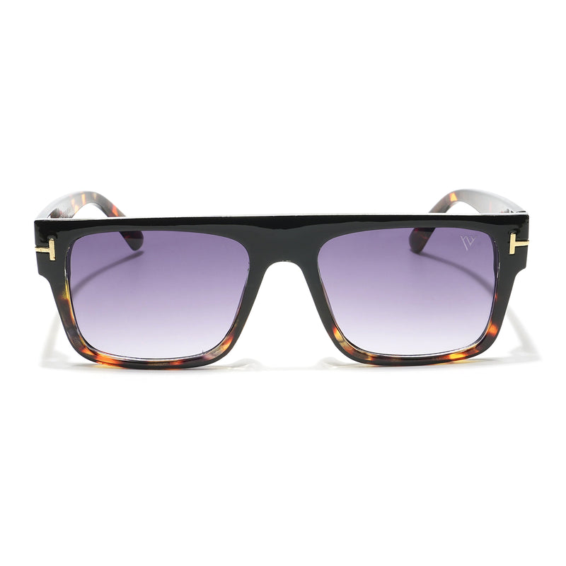 Black & Brown Wayfarer Sunglasses - MG3934