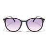 Lyra | Square Sunglasses (Grey Lens | Dark Brown Frame - MG3185)