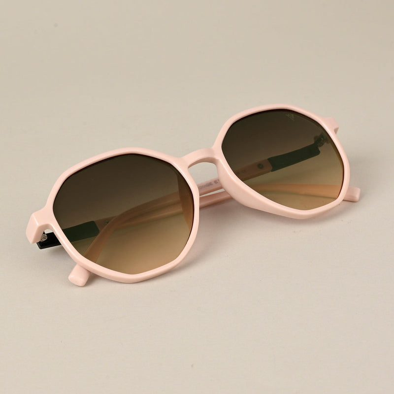 Round Green & Pink Sunglasses - MG4241