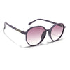 Round Brown & Clear Sunglasses - MG4242