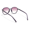 Round Brown & Clear Sunglasses - MG4242