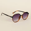 Purple & Clear Round Sunglasses - MG4244
