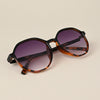 Purple & Clear Round Sunglasses - MG4244