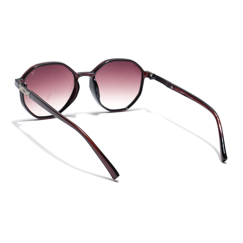 Round Brown Sunglasses - MG4247
