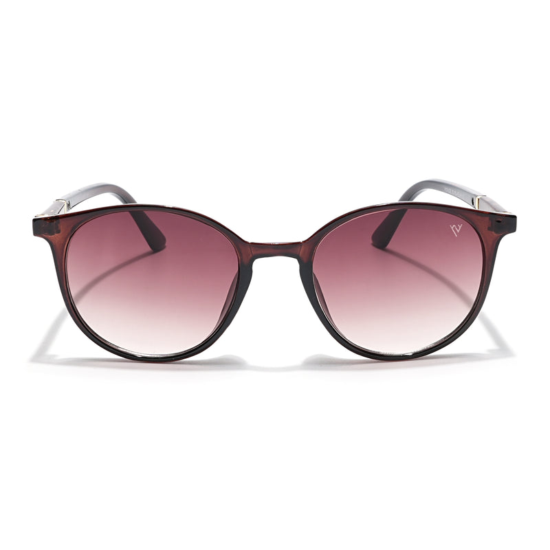 Round Brown Sunglasses - MG4266