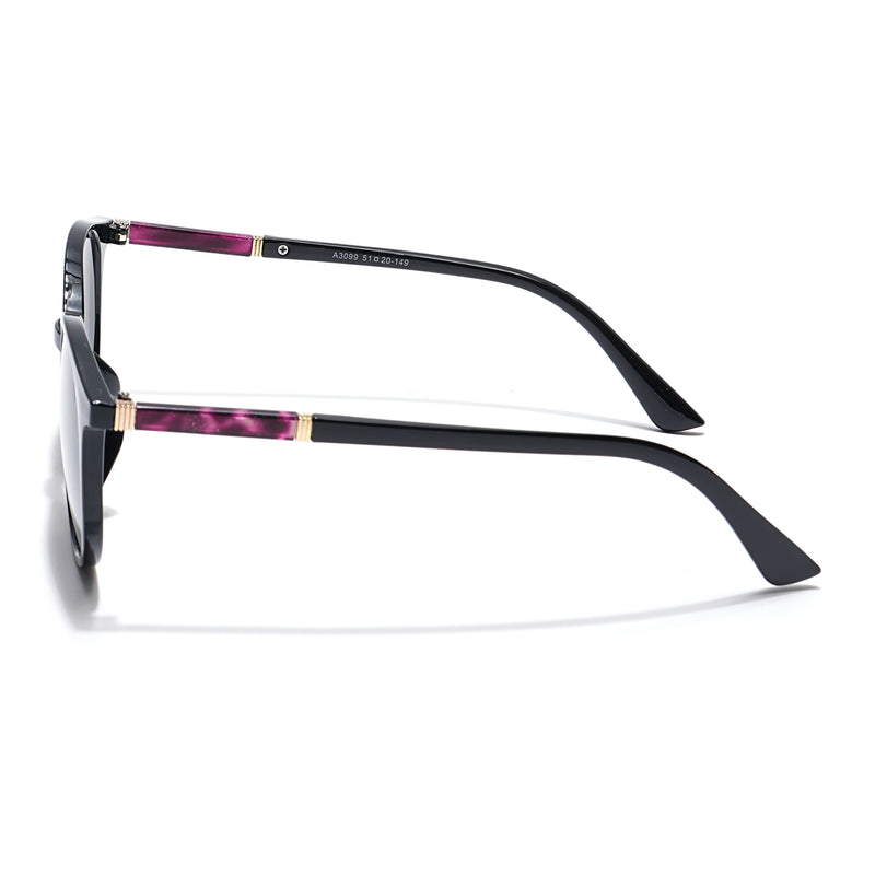 Black Round Sunglasses - MG4267